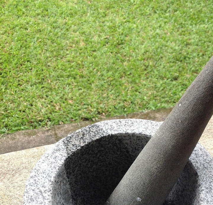 mortar pestle herbs apothecary